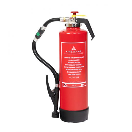 Apollo LED Training Fire Extinguisher Push Button 6 L - FireWare